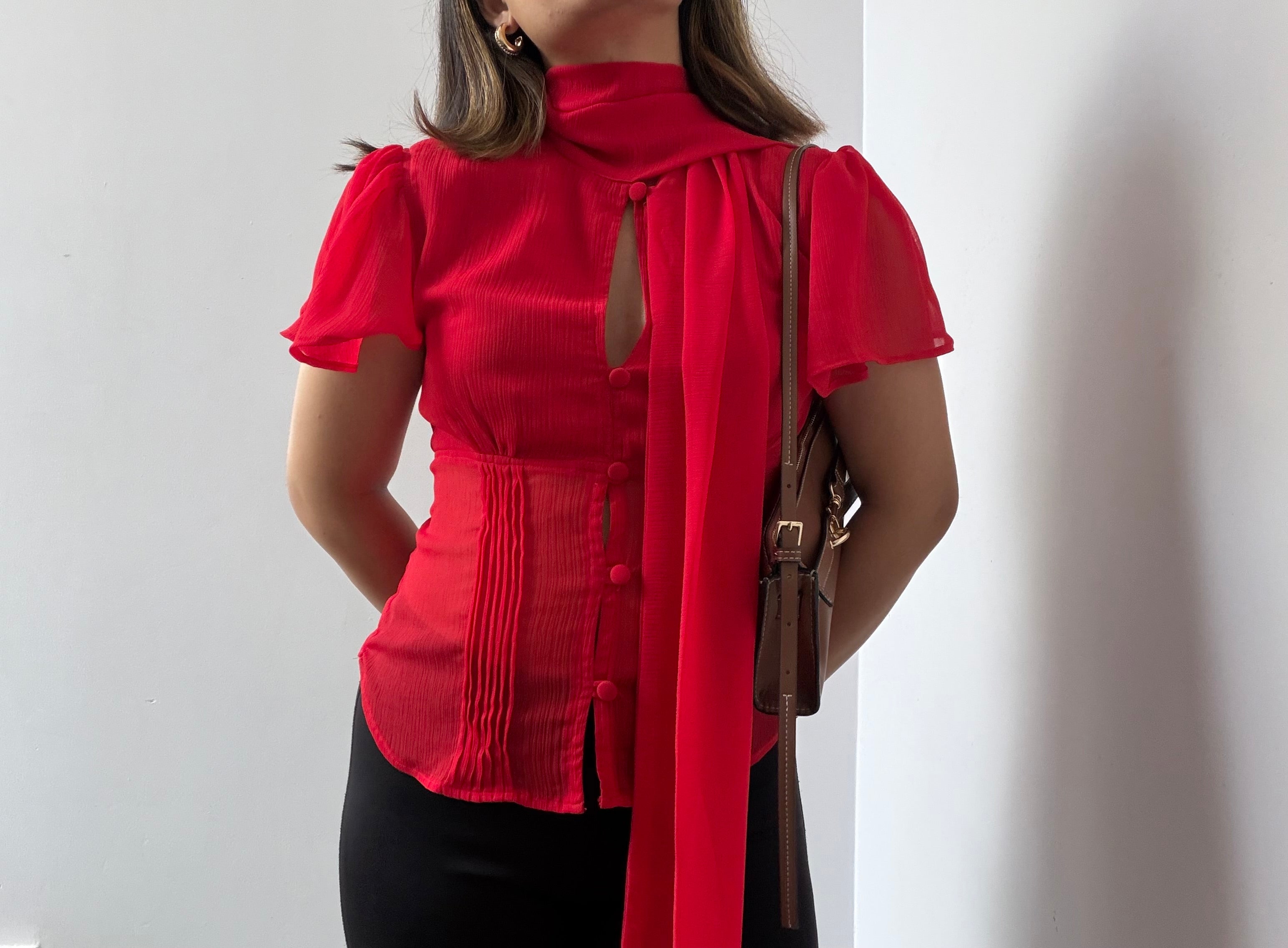 Ophelia Top in Red