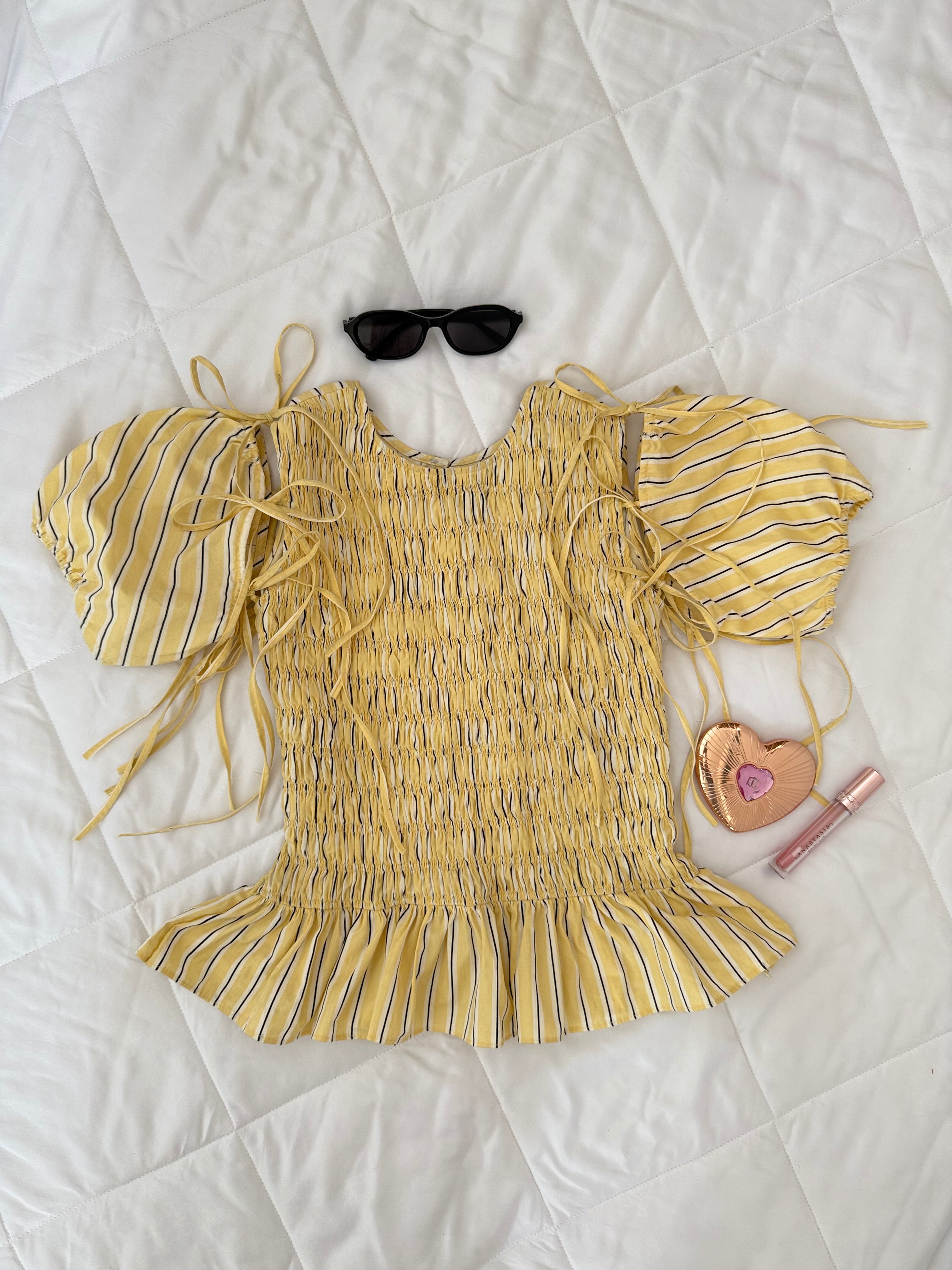 Rosalie Top in Yellow