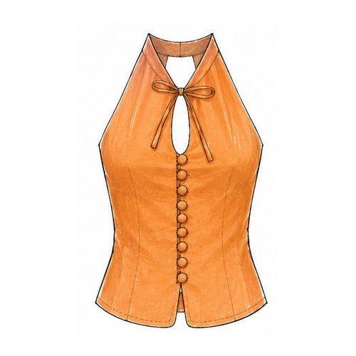 Copper Bloom Top