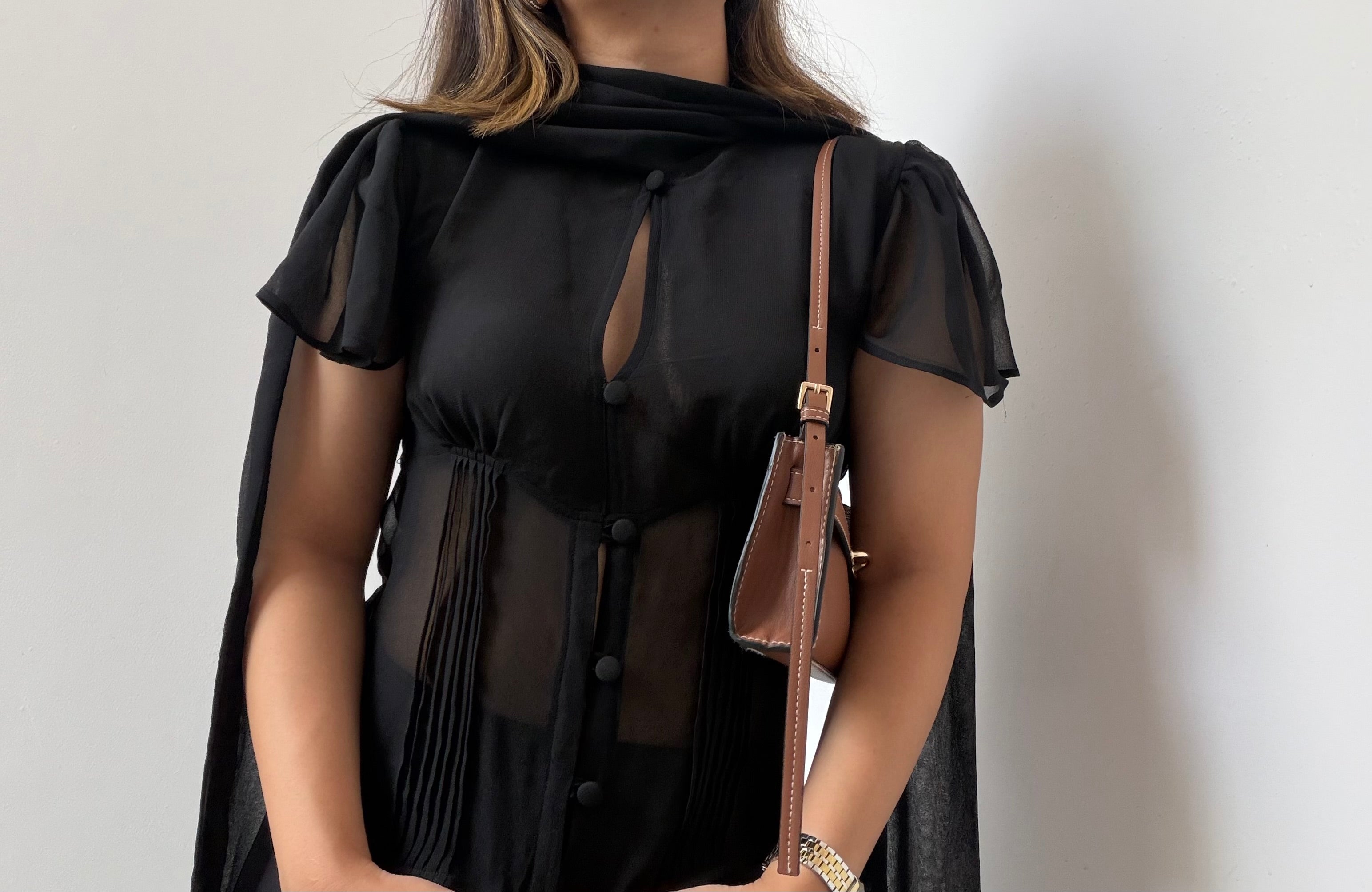 Ophelia Top in Black