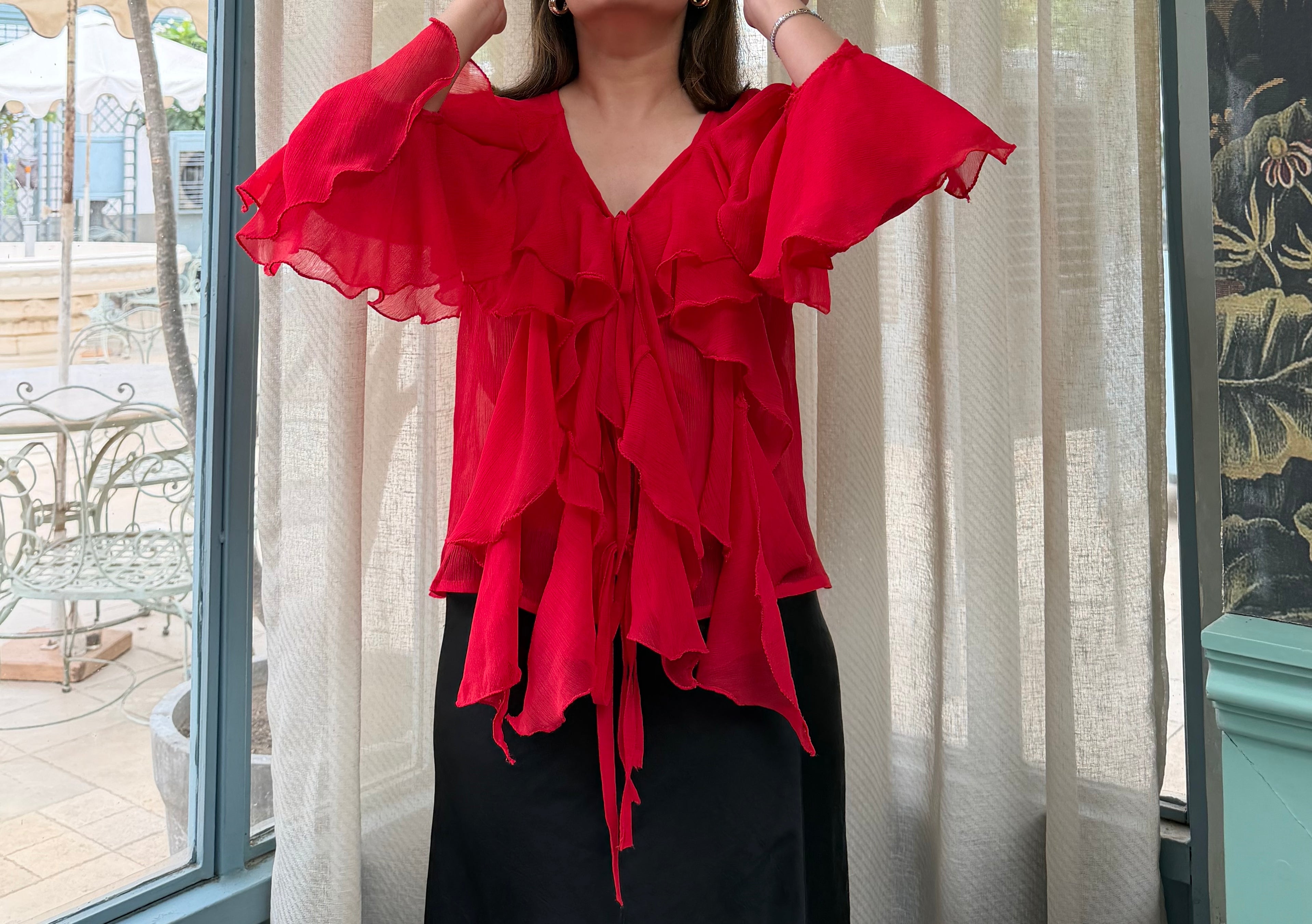 Muse Top in Red