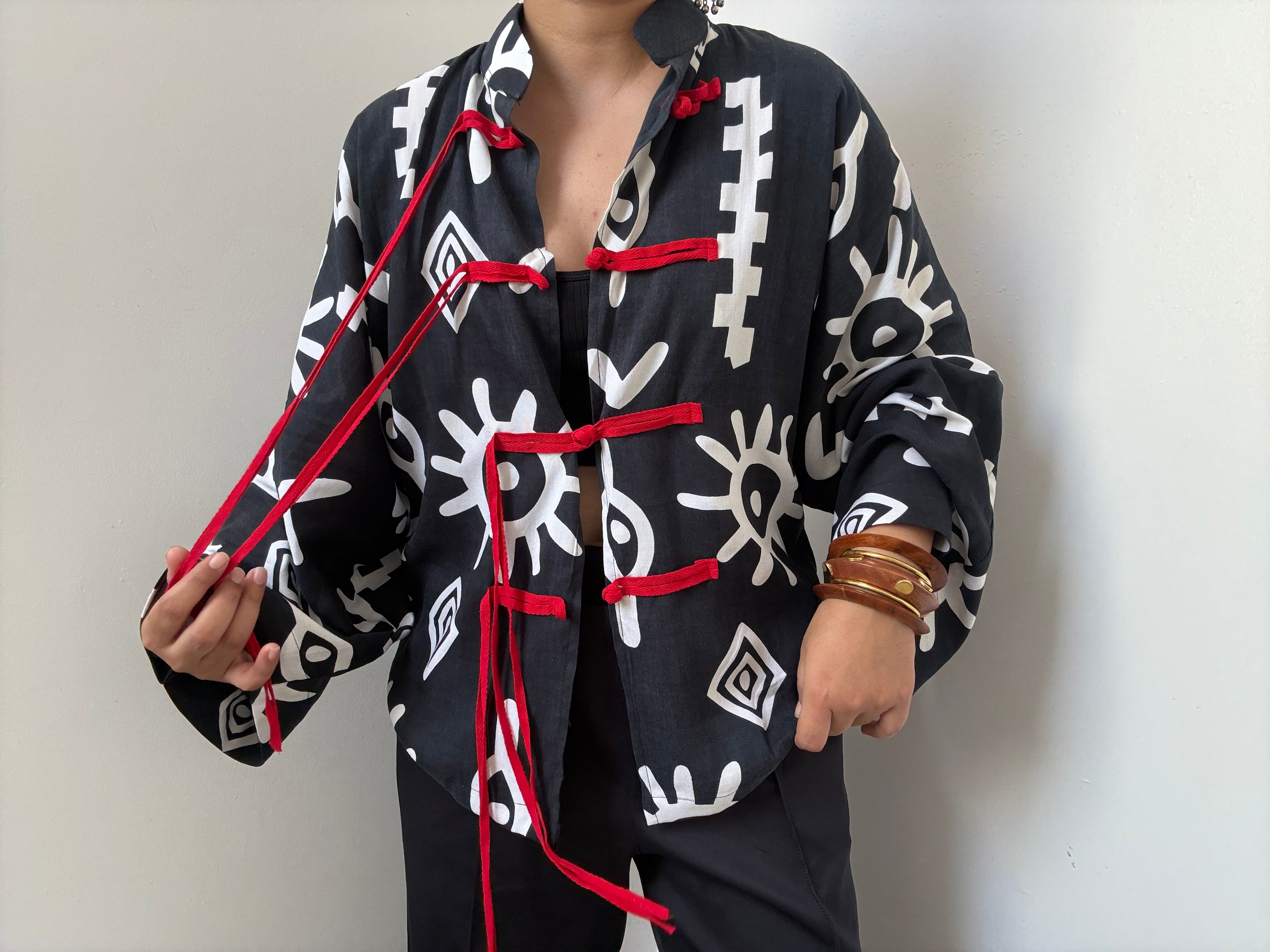 Kaali Nazar Qipao