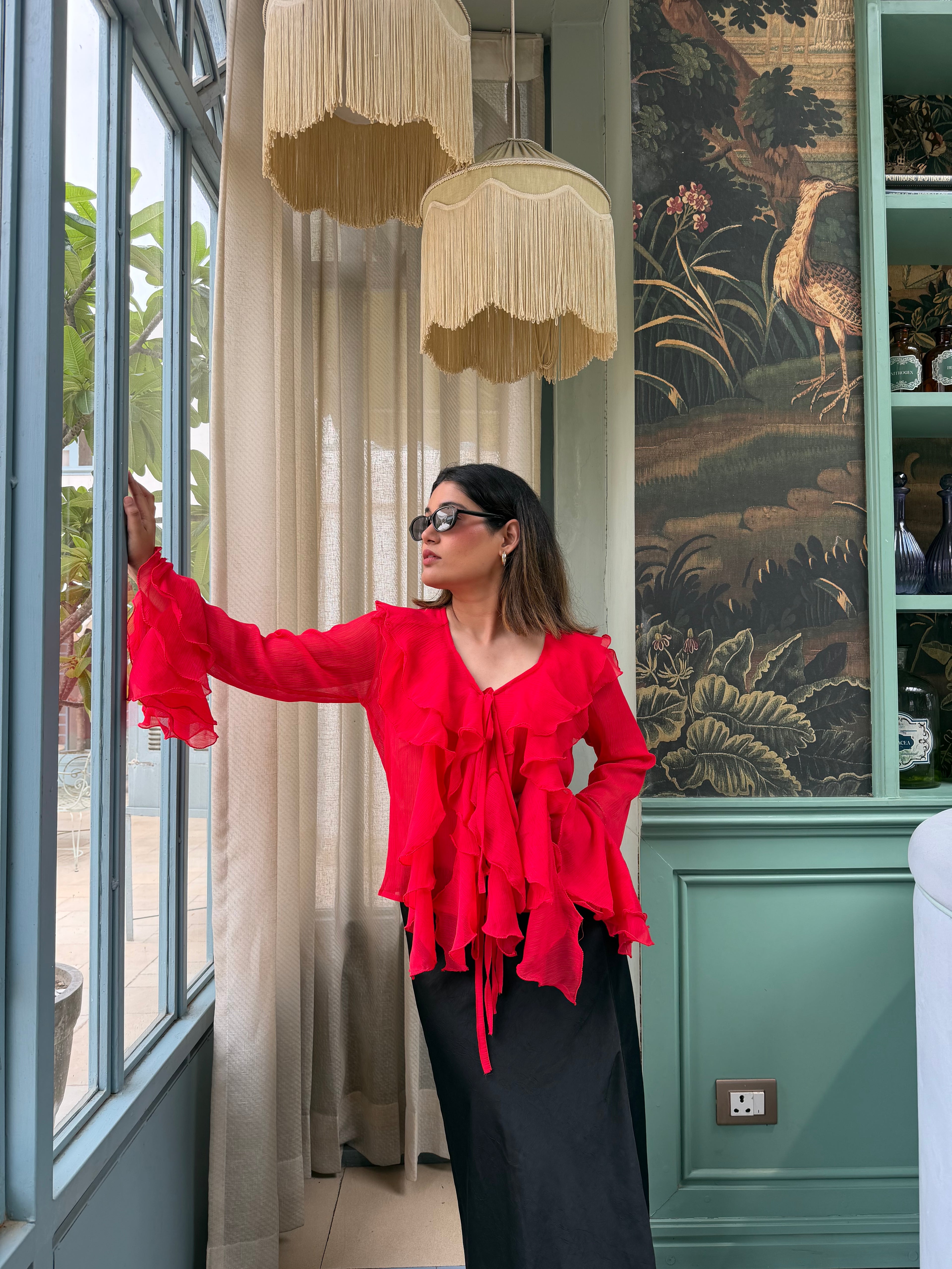 Muse Top in Red