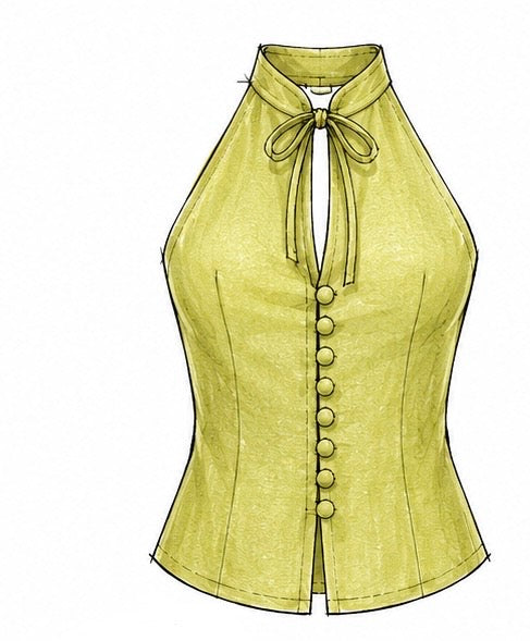Matcha Bloom Top