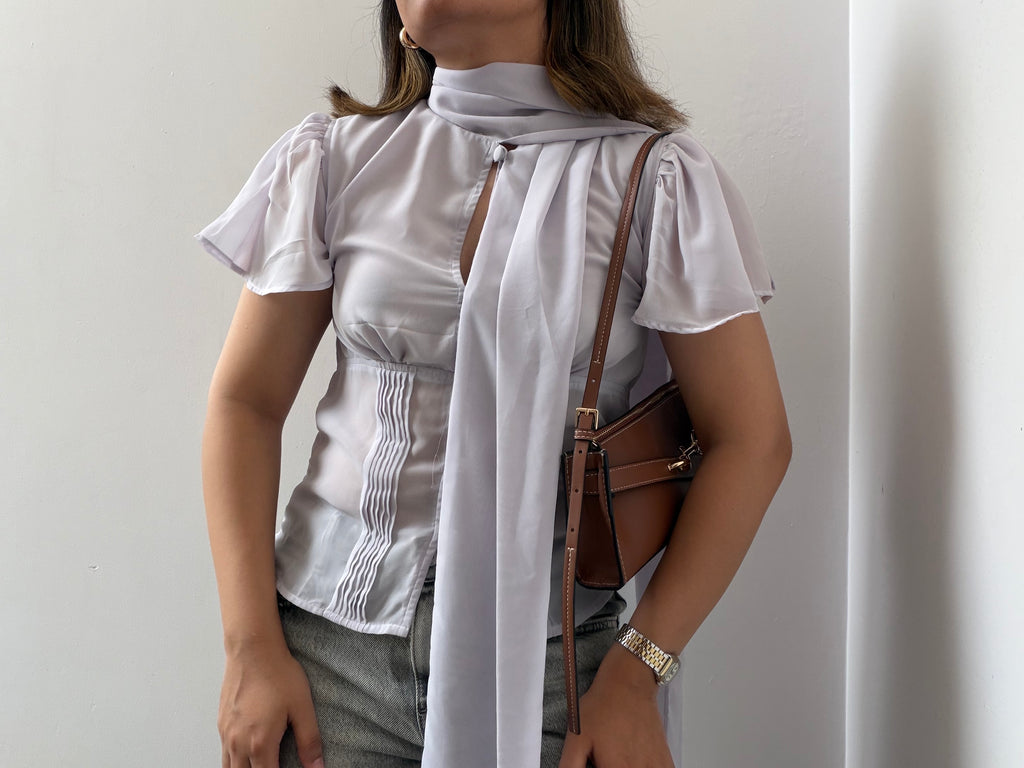 Ophelia Top in Mauve