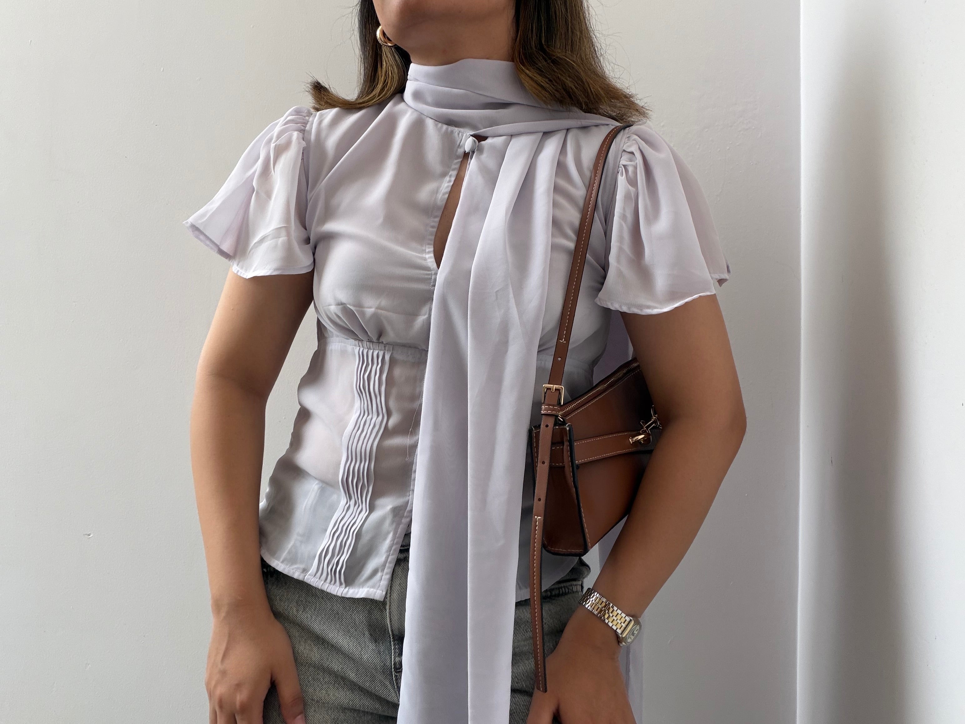 Ophelia Top in Mauve