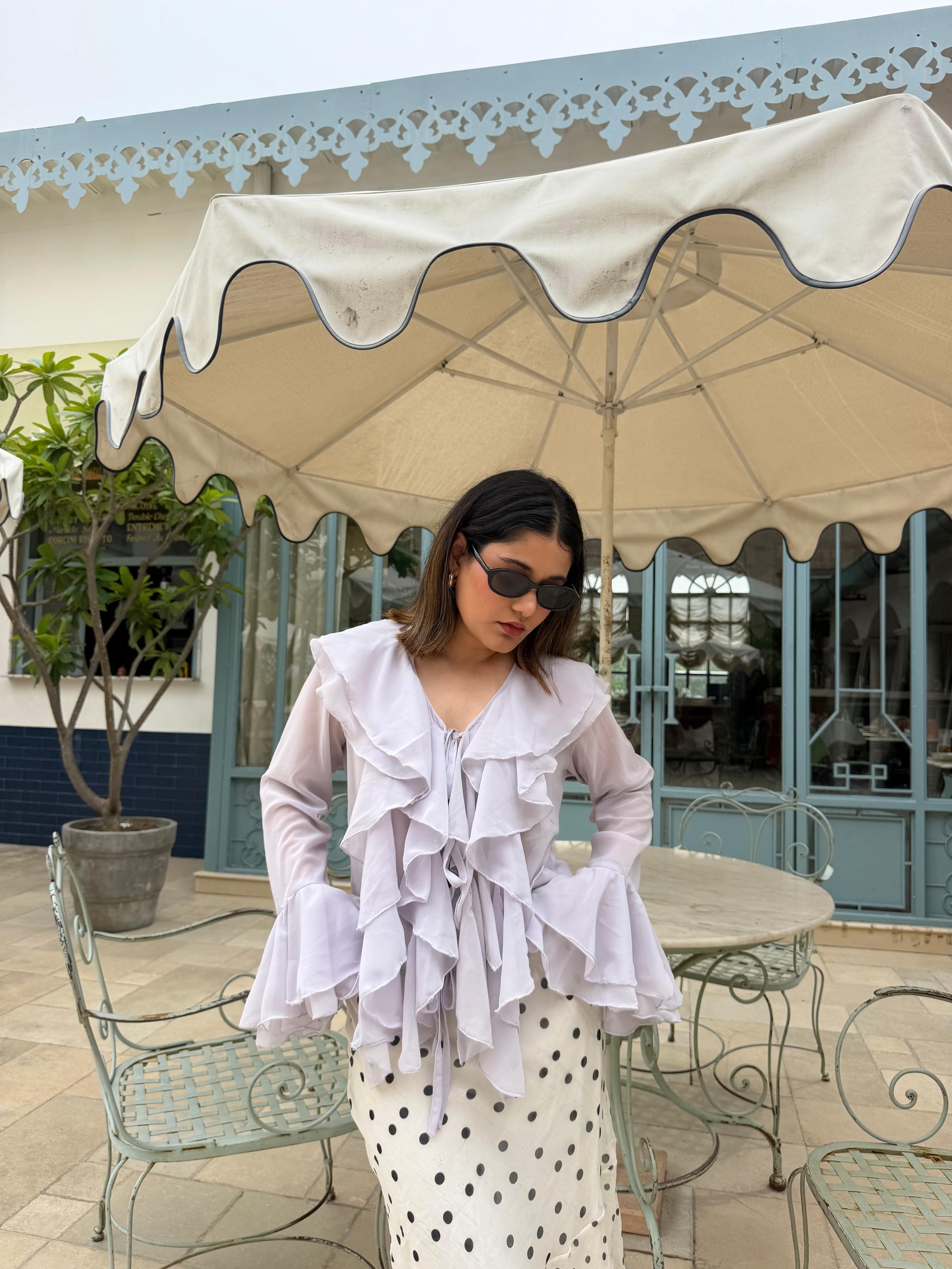 Muse Top in Mauve