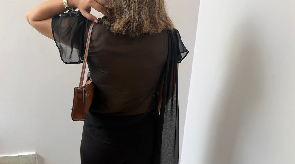 Ophelia Top in Black