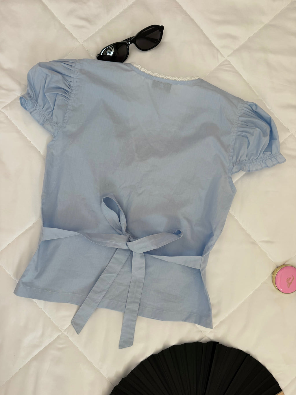 Forget-Me-Not Top in Blue