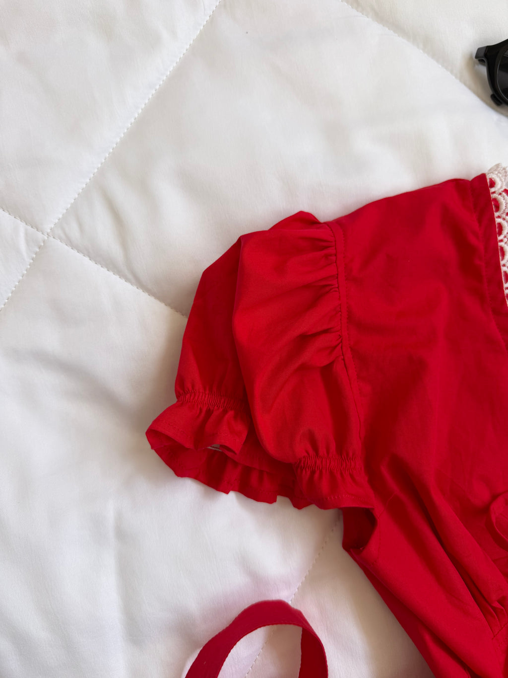 Forget-Me-Not Top in Red