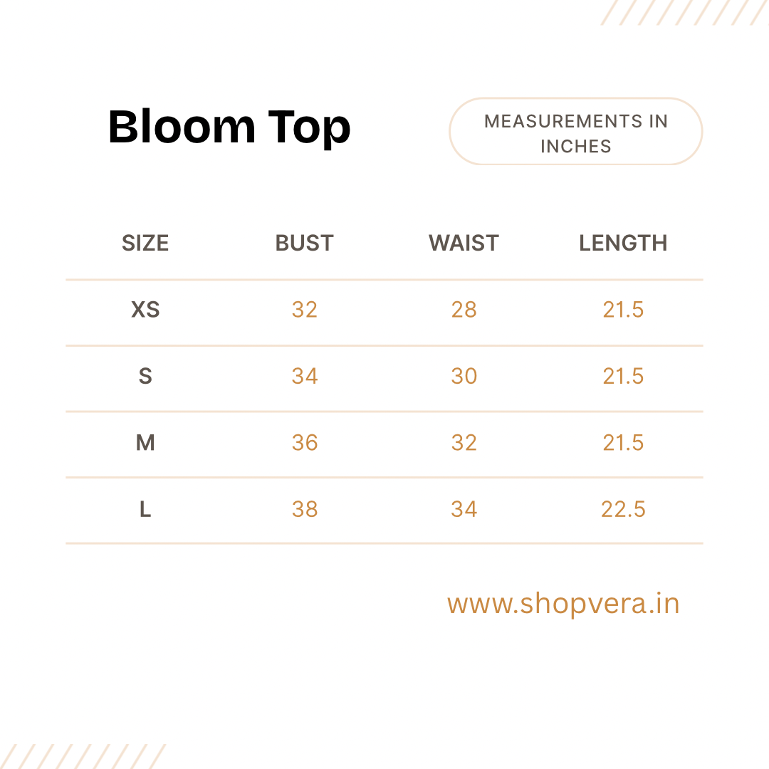 Copper Bloom Top