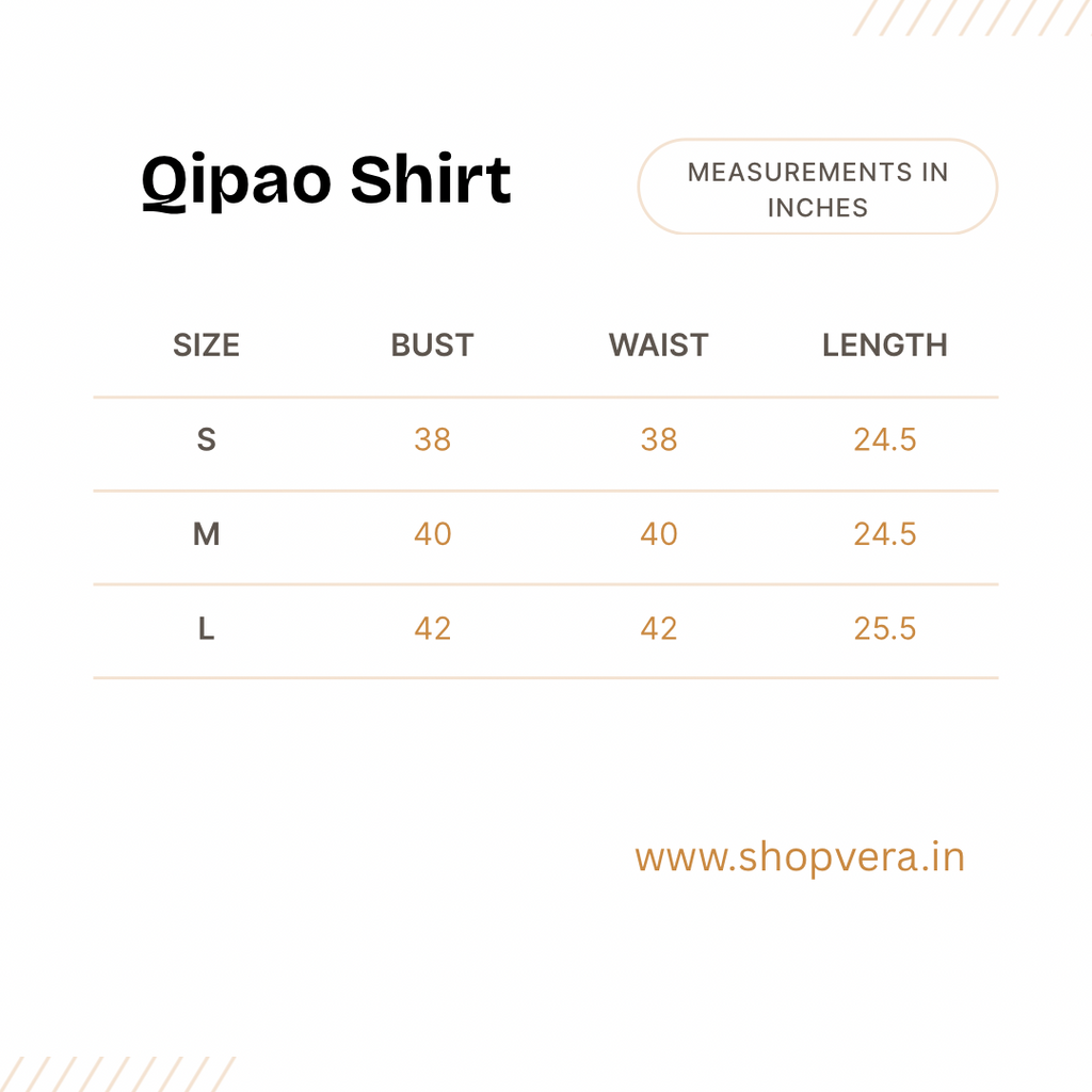 Qipao Shirt- Brown