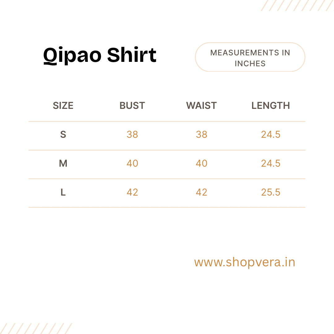 Qipao Shirt- Brown