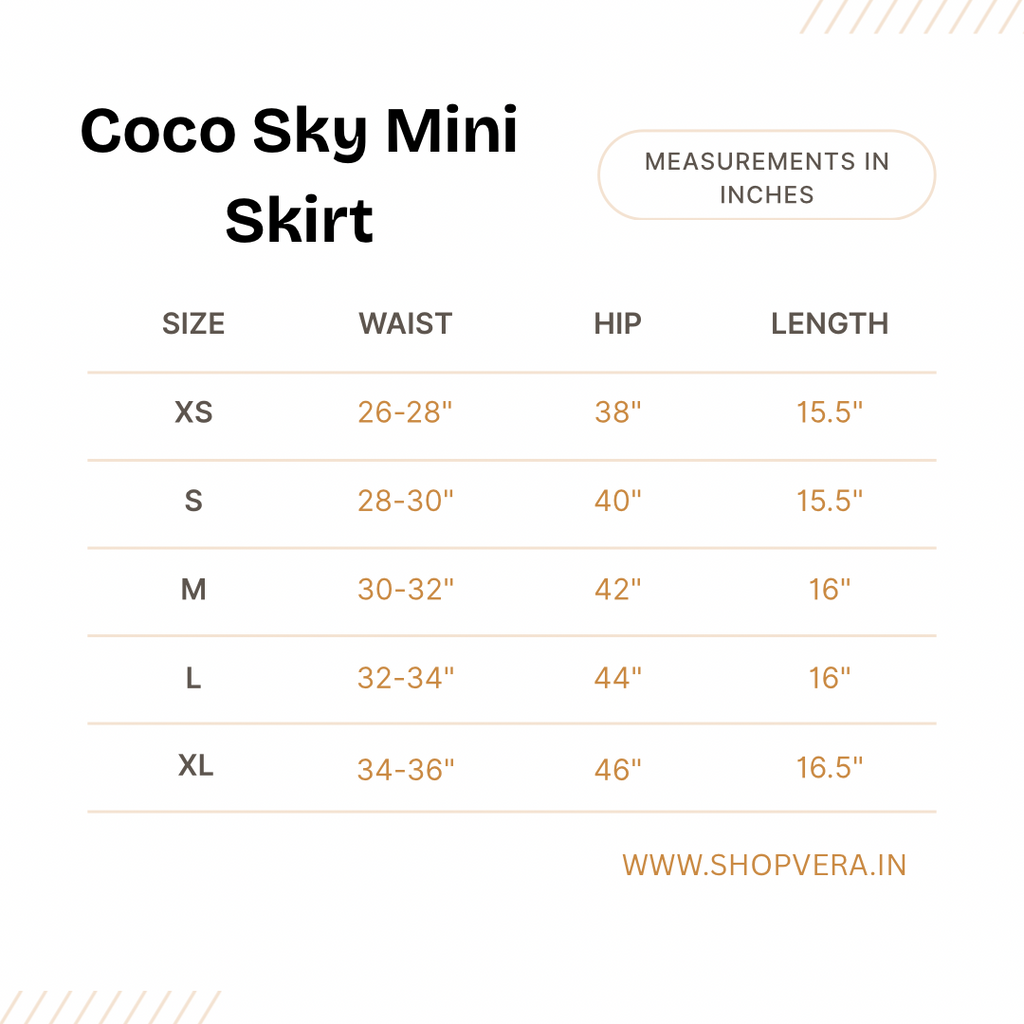 Coco Sky Mini Skirt